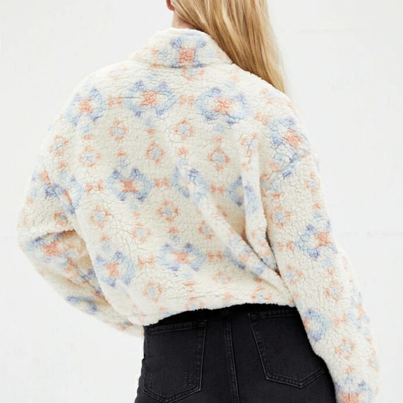 NEW Pacsun Simone Sherpa Sweatshirt - Picture 7 of 7